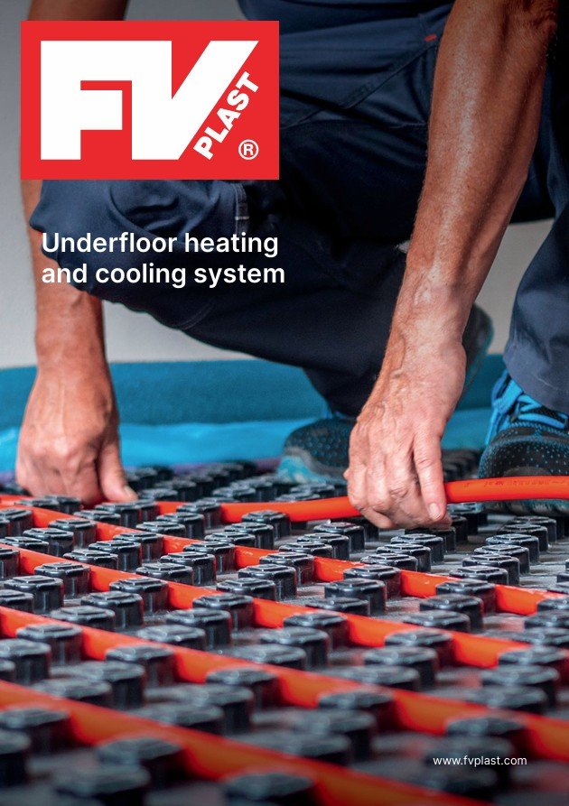 Underfloor heating and cooling system Underfloor heating and cooling system